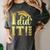 I Did It Graduation 2026 Graduate Class Of 2026 Senior 26 Women's Comfort Colors T-Shirt Pepper