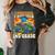 Graduation 2nd Grade Monster Truck Boys I Crushed Grad Women's Comfort Colors T-Shirt Pepper