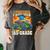 Graduation 3rd Grade Monster Truck Boys I Crushed Grad Women's Comfort Colors T-Shirt Pepper