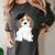 Graduation Beagle Dog 2017 Graduate Graduation Tee Women's Comfort Colors T-Shirt Pepper