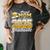 Graduation Family Matching Proud Mom Of A 2025 Graduate Women's Comfort Colors T-Shirt Pepper