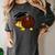 Graduation Hedgehog 2017 Graduate Graduation T-Shirt Women's Comfort Colors T-Shirt Pepper