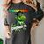 Graduation Preschool Dinosaur T Rex Crushed It Boys Grad Women's Comfort Colors T-Shirt Pepper