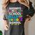 Graduation Shirt For 5th Grader Goodbye Hello Middle School Women's Comfort Colors T-Shirt Pepper