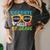 Graduation Shirt Goodbye Kindergarten Hello 1st Grade School Women's Comfort Colors T-Shirt Pepper