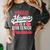 Graduation T Shirt For Mom Proud Mama Of 2018 Senior Tee Women's Comfort Colors T-Shirt Pepper