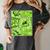 Green Comic Book Green Graphic Women's Comfort Colors T-Shirt Pepper