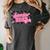 Groovy Senior Class Of 2026 Coquette Pink Bow Graduation Women's Comfort Colors T-Shirt Pepper