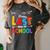 Happy Last Day Of School Teacher Women Student Graduation Women's Comfort Colors T-Shirt Pepper