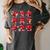 Heart Reading Books Valentine’s Day Girl And Boy Book Lovers Women's Comfort Colors T-Shirt Pepper