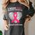 Heart I Wear Pink In Memory Of Nana Breast Cancer Awareness Women's Comfort Colors T-Shirt Pepper