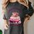Where Hearts Groovy Meet Stories Coffee Books Valentines Day Women's Comfort Colors T-Shirt Pepper