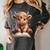 Highland Cow Reading Book Bookworm Women's Comfort Colors T-Shirt Pepper