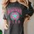 The Homebody Club Antisocial Retro Introvert Women's Comfort Colors T-Shirt Pepper