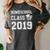 Homeschool Graduation Shirt Class Of 2019 T Shirt Women's Comfort Colors T-Shirt Pepper