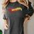 Hot Wheels Comic Book Fire Logo Women's Comfort Colors T-Shirt Pepper