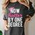 Now Hotter By One Degree Graduation T-Shirt Women's Comfort Colors T-Shirt Pepper