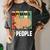Introvert Capybara Rodent Animal Lover Antisocial Retro Women's Comfort Colors T-Shirt Pepper