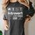 Introvert Label Signs Women's Comfort Colors T-Shirt Pepper Introvert Label Signs Women's Comfort Colors T-Shirt Pepper