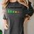 Introvert Low Battery My Connection Compass Raglan Baseball Tee Women's Comfort Colors T-Shirt Pepper