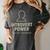 Introvert Power Silent But Unstoppable Women's Comfort Colors T-Shirt Pepper