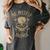 Introvert Relaxation Me Myself And Silence Skull Mechanic Women's Comfort Colors T-Shirt Pepper Introvert Relaxation Me Myself And Silence Skull Mechanic Women's Comfort Colors T-Shirt Pepper