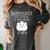 Introvert But Willing To Talk About Cats Women's Comfort Colors T-Shirt Pepper Introvert But Willing To Talk About Cats Women's Comfort Colors T-Shirt Pepper
