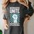 Introverts Unite Separately In Your Own Homes Shirt Premium Tri-Blend Women's Comfort Colors T-Shirt Pepper