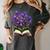 Irises Flowers Book Iris Floral Women's Comfort Colors T-Shirt Pepper