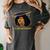 Its Doctor Actually Graduation Healthcare Afro Women Women's Comfort Colors T-Shirt Pepper