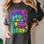 Its A Good Day To Read Book Kids Boys Girls Reading Graphic Women's Comfort Colors T-Shirt Pepper