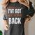 I’VE GOT MY OWN BACK INTROVERT Words On Back Women's Comfort Colors T-Shirt Pepper I’VE GOT MY OWN BACK INTROVERT Words On Back Women's Comfort Colors T-Shirt Pepper