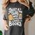 Just a Girl Who Loves Books Bookish Readers Book Lover Girls Women's Comfort Colors T-Shirt Pepper