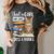 Just a Girl Who Loves Cats And Books Women's Comfort Colors T-Shirt Pepper