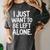 I Just Want To Be Left Alone Antisocial Introvert Peace Women's Comfort Colors T-Shirt Pepper I Just Want To Be Left Alone Antisocial Introvert Peace Women's Comfort Colors T-Shirt Pepper