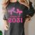 Kids Class Of 2031 Kindergarten Girls Graduation T-Shirt Women's Comfort Colors T-Shirt Pepper
