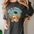 Kids Pre-K Graduate Sloth Cap And Gown Cute Preschool Graduation Women's Comfort Colors T-Shirt Pepper