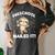 Kids Kids Preschool Nailed It Sloth Graduation Women's Comfort Colors T-Shirt Pepper