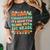 Kids So Long Kindergarten 1st Grade Here I Come Graduation Groovy Women's Comfort Colors T-Shirt Pepper