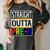 Kids Straight Outta Pre-K Graduation Women's Comfort Colors T-Shirt Pepper
