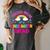 Kindergarten Graduation Shirt Mom For Girl Graduate Tee Women's Comfort Colors T-Shirt Pepper