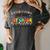 Last Day Of School Autograph 1st Grade Graduation Boys Girls Women's Comfort Colors T-Shirt Pepper