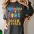Let Me Call The Social Worker Job Graduation Work Women's Comfort Colors T-Shirt Pepper