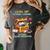 Level Up School Legend Video Game Pixel Art Graduation Women's Comfort Colors T-Shirt Pepper