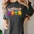 Librarian Let's All Go To The Library Cute Groovy Book Lover Women's Comfort Colors T-Shirt Pepper