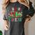 Library Crew Book Lovers Reader Teacher Librarian Christmas Women's Comfort Colors T-Shirt Pepper