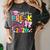Little Miss Pre-K Grad 2026 Preschool Graduation Kids Girls Women's Comfort Colors T-Shirt Pepper