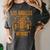 Los Angeles Hotrods Automotive Nostalgia Distressed Premium Tri-Blend Women's Comfort Colors T-Shirt Pepper