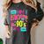 I Love The 90'S 90s Nostalgia Women's Comfort Colors T-Shirt Pepper
