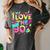 I Love The 90'S 90s Retro Nostalgia Premium Tri-Blend Women's Comfort Colors T-Shirt Pepper